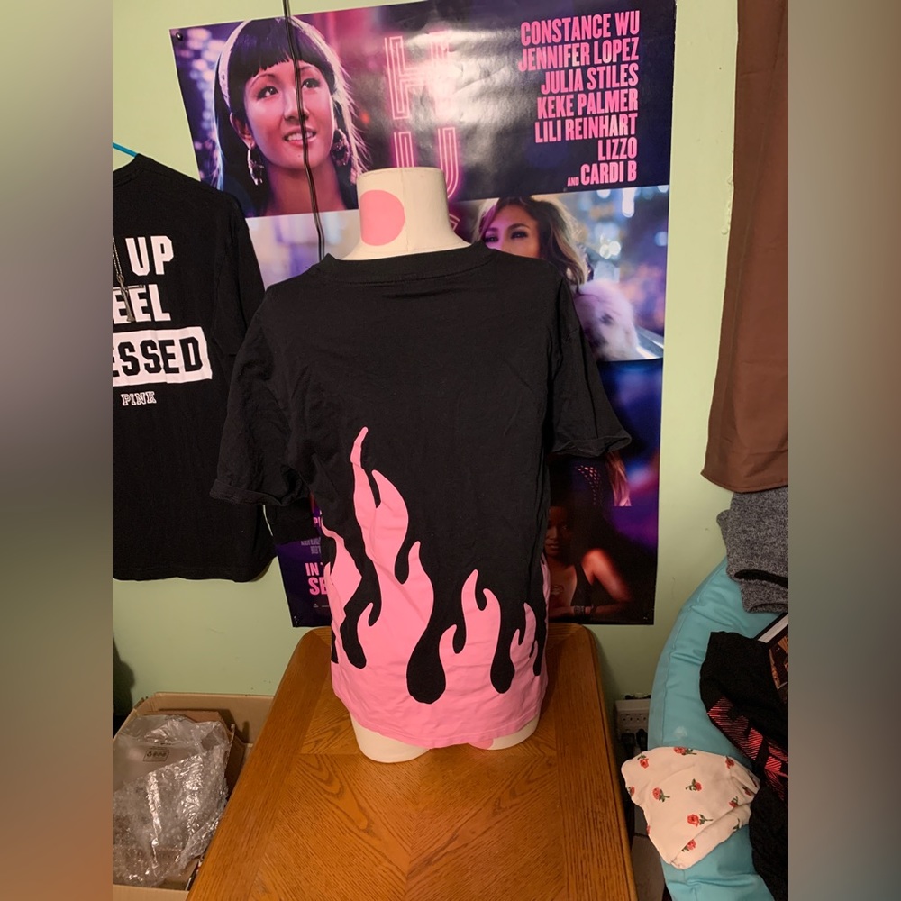 Pink Flames Tee - Picture 4 of 5